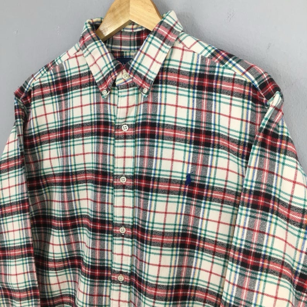 Vintage Ralph Lauren flannel size large - Picture 4 of 14